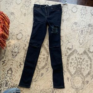 NWT ultra high rise 4L jeans